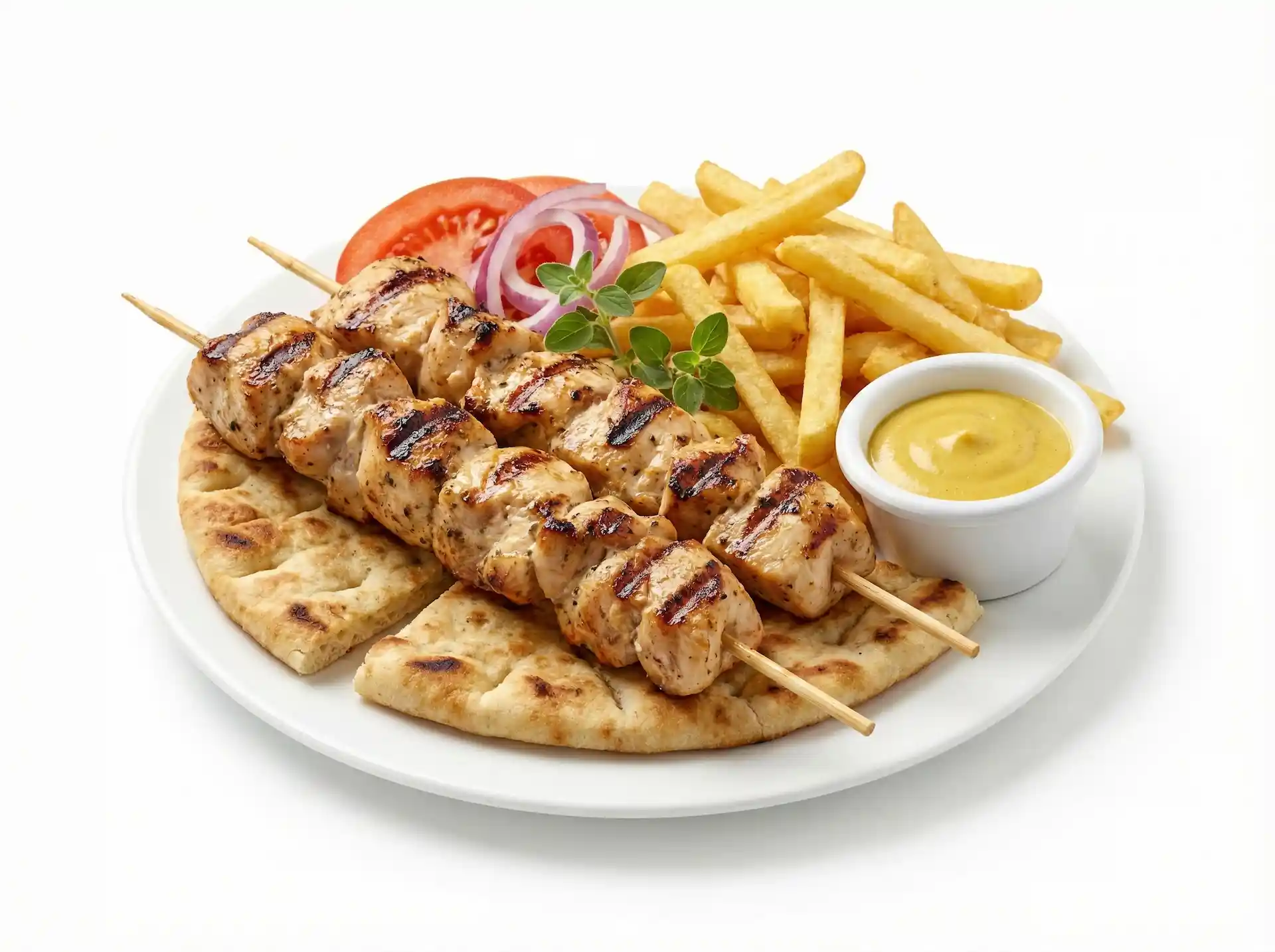 Chicken Souvlaki Portion